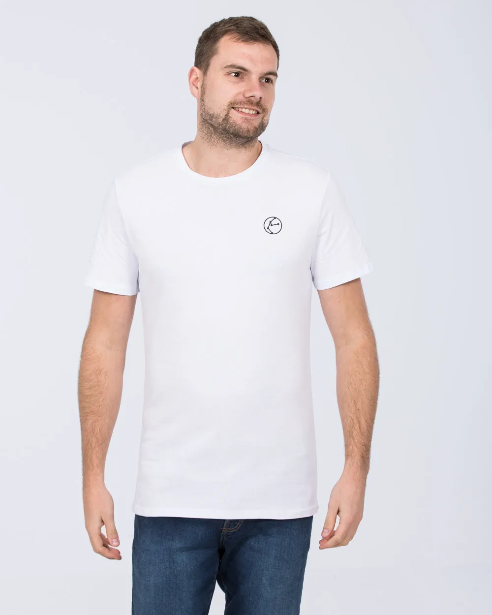 2t Tall Atoms T-Shirt (white)