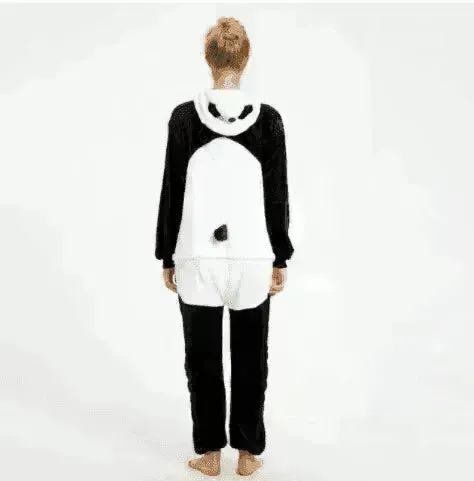 3D panda cartoon pajama girl