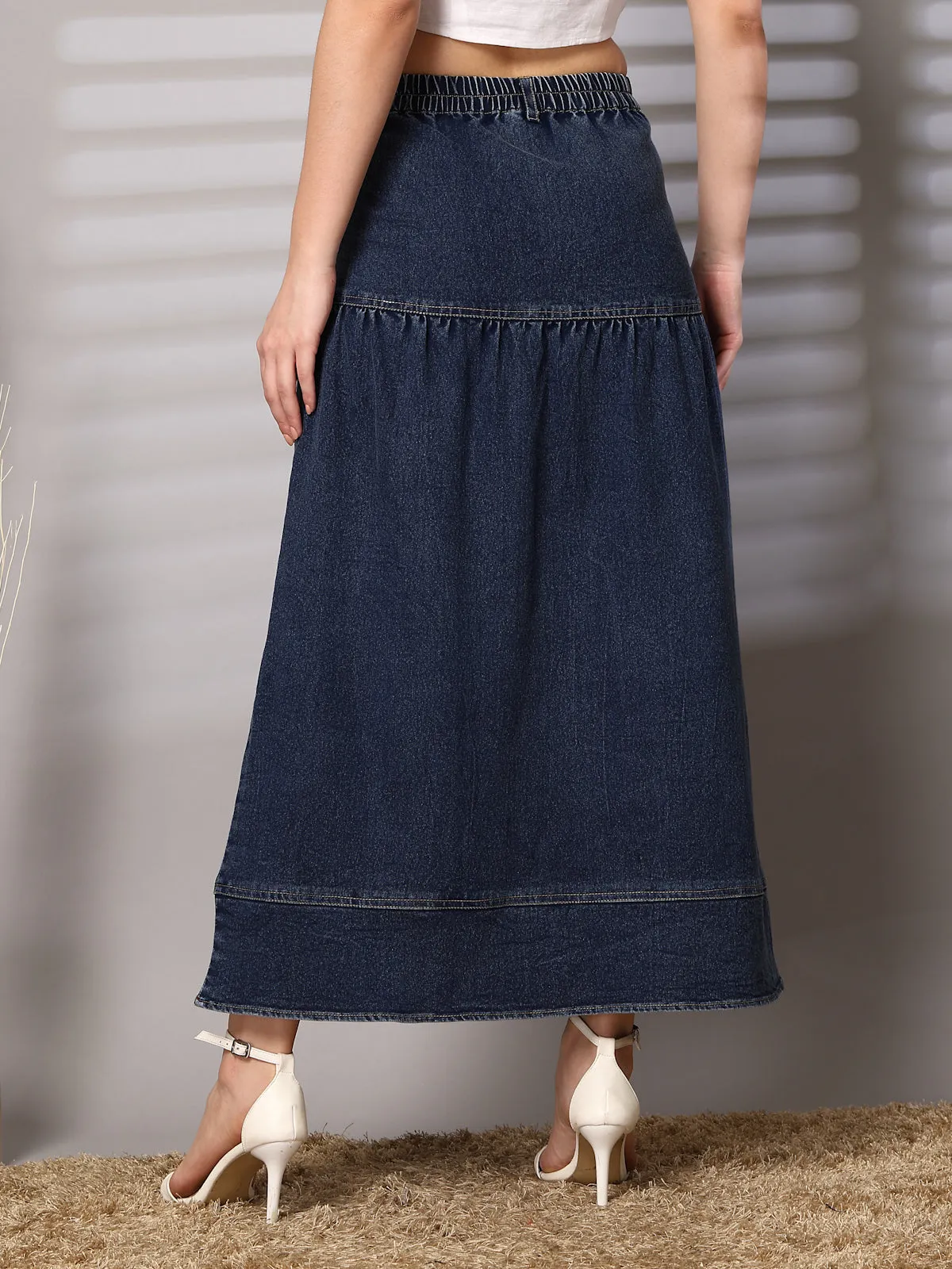 A-Line Maxi Skirt