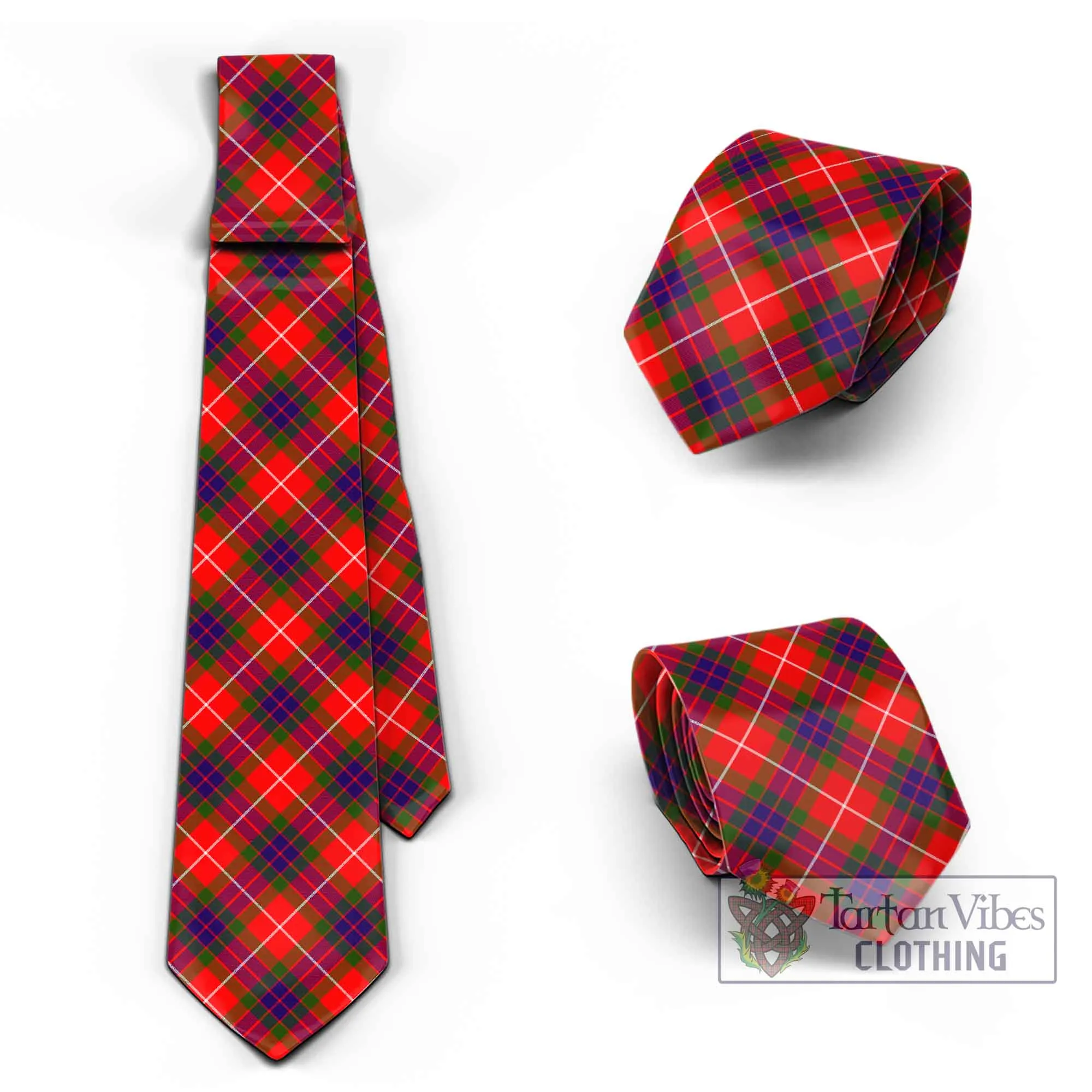 Abernethy Tartan Classic Necktie Cross Style