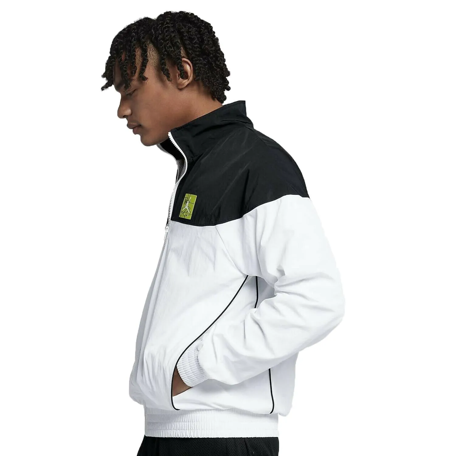 Air Jordan Men's Tinker Legacy Windbreaker Jacket White-Black