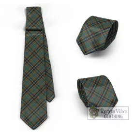 Antrim County Ireland Tartan Classic Necktie Cross Style