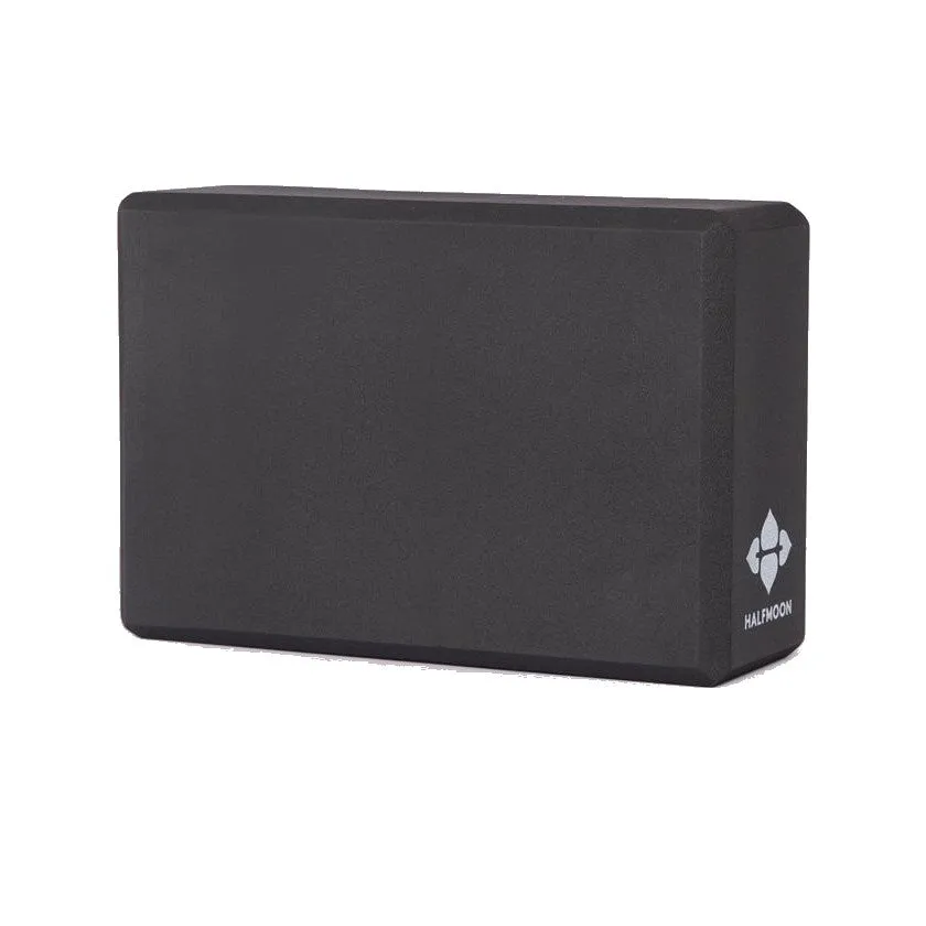 b, halfmoon - 3" Foam Yoga Block