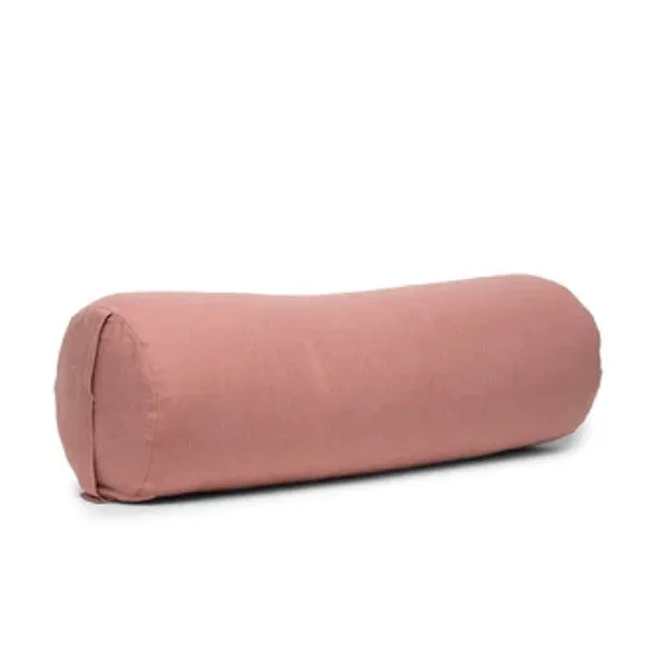 b, halfmoon - Linen Cylindrical Bolster