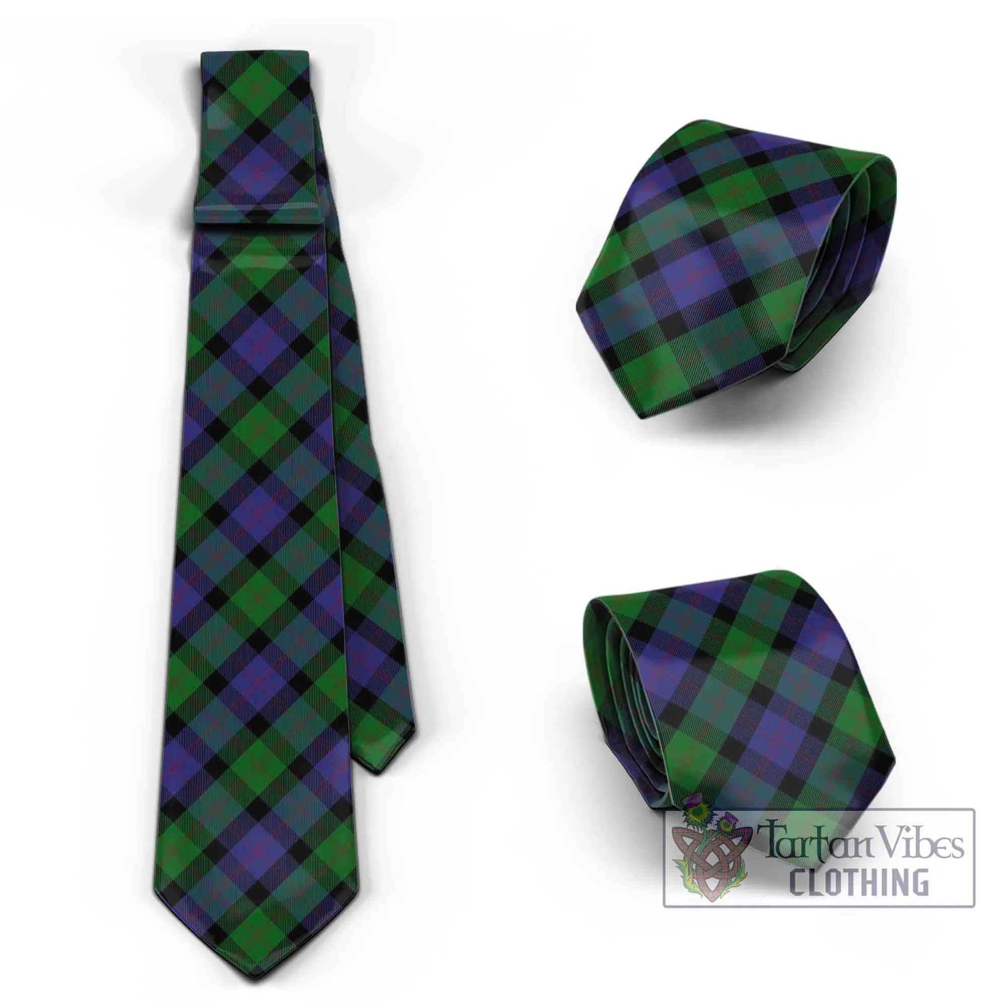 Blair Tartan Classic Necktie Cross Style