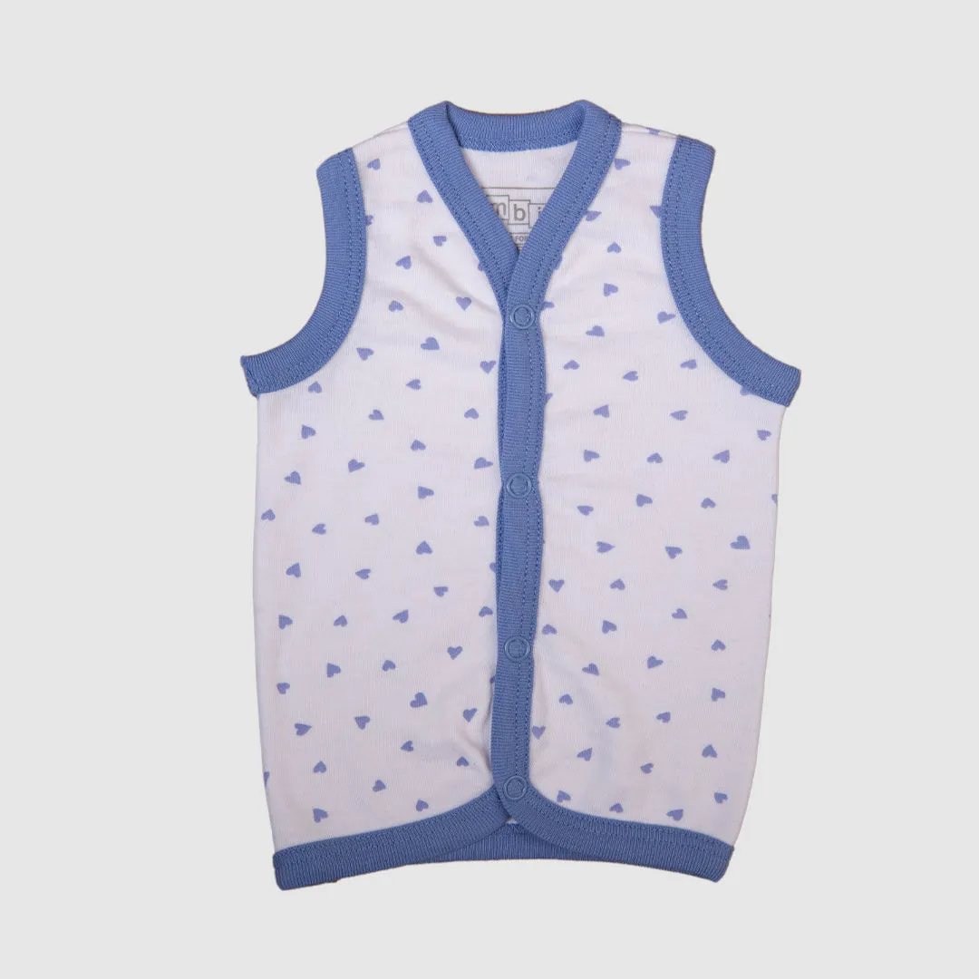 Blue Tulip Sleeveless Baby Vest Set