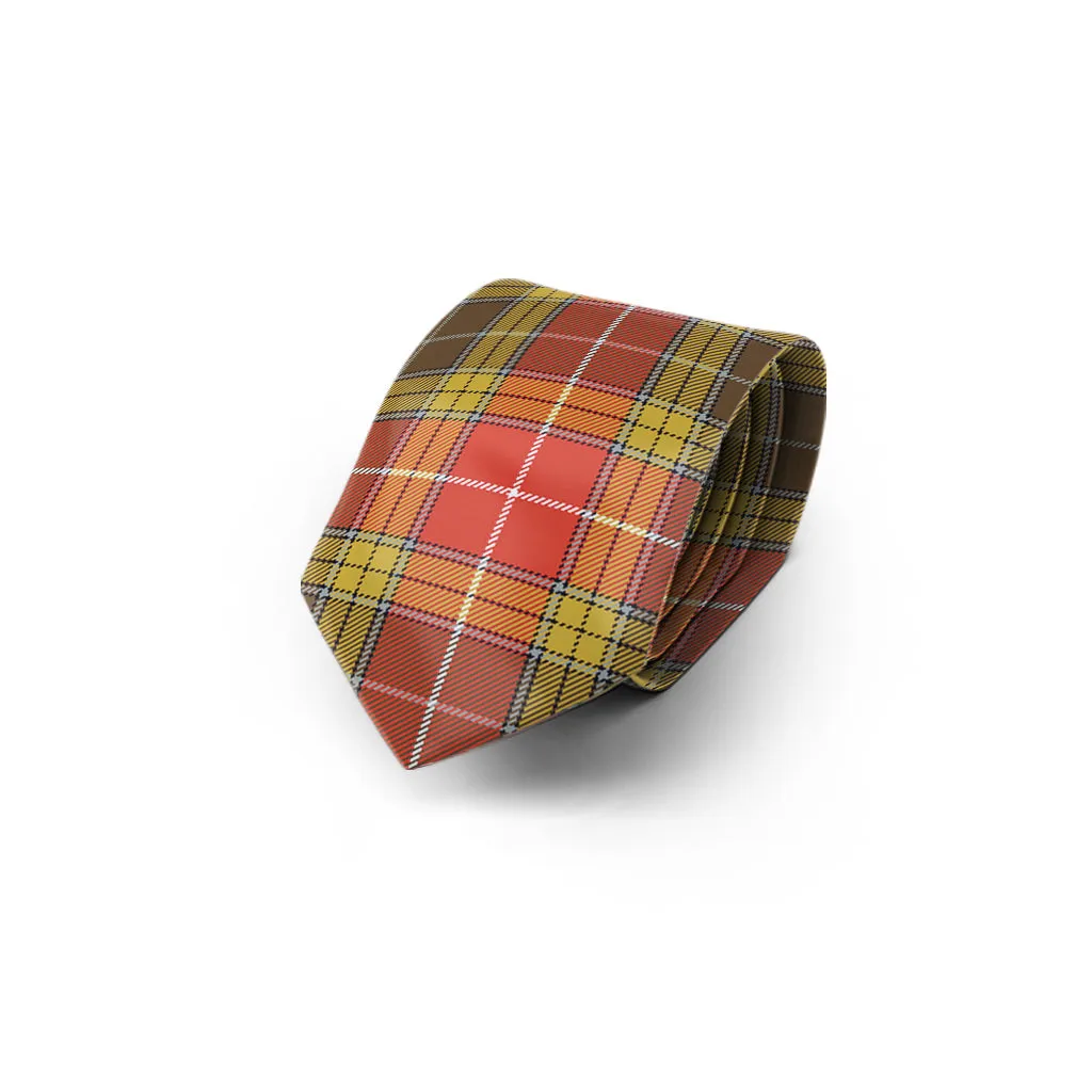 Buchanan Old Set Weathered Tartan Classic Necktie