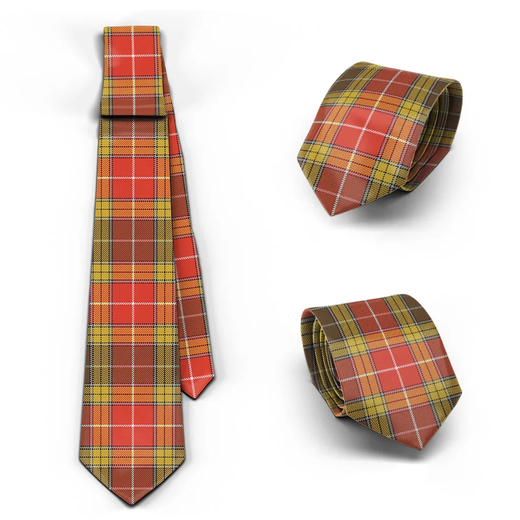 Buchanan Old Set Weathered Tartan Classic Necktie