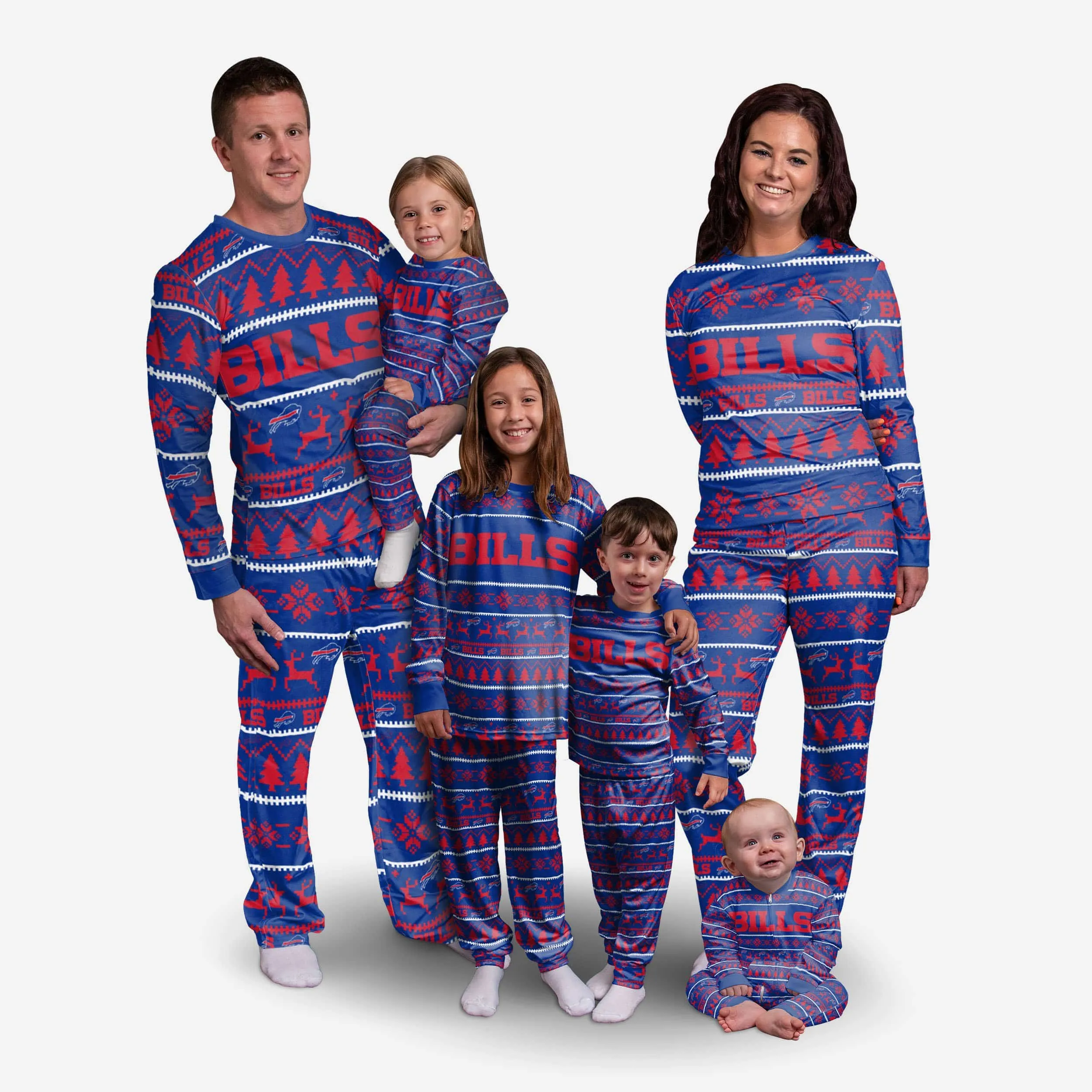 Buffalo Bills Infant Family Holiday Pajamas