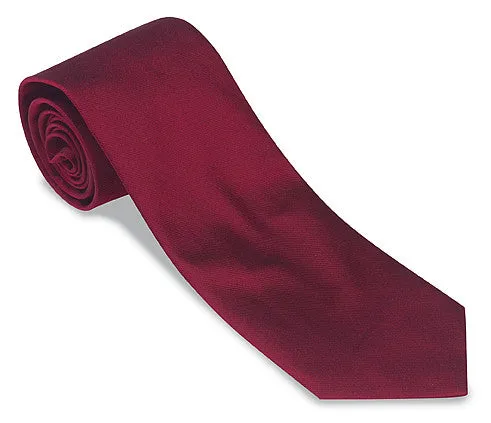 Burgundy Derwin Repp Necktie - F2654