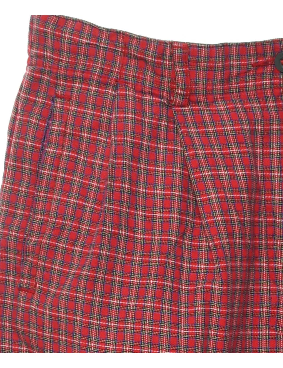 Checked Trousers - W30 L30