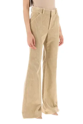 Chloe' flared corduroy pants