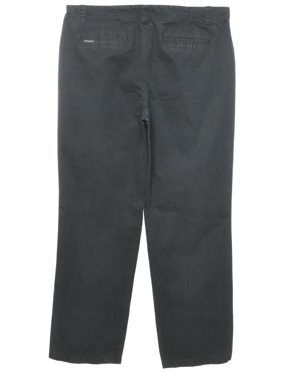 Columbia Black Cargo Trousers - W37 L34