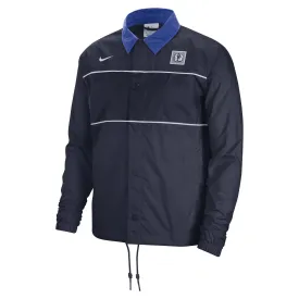 DALLAS MAVERICKS NIKE NAVY BLUE FULL-BUTTON JACKET