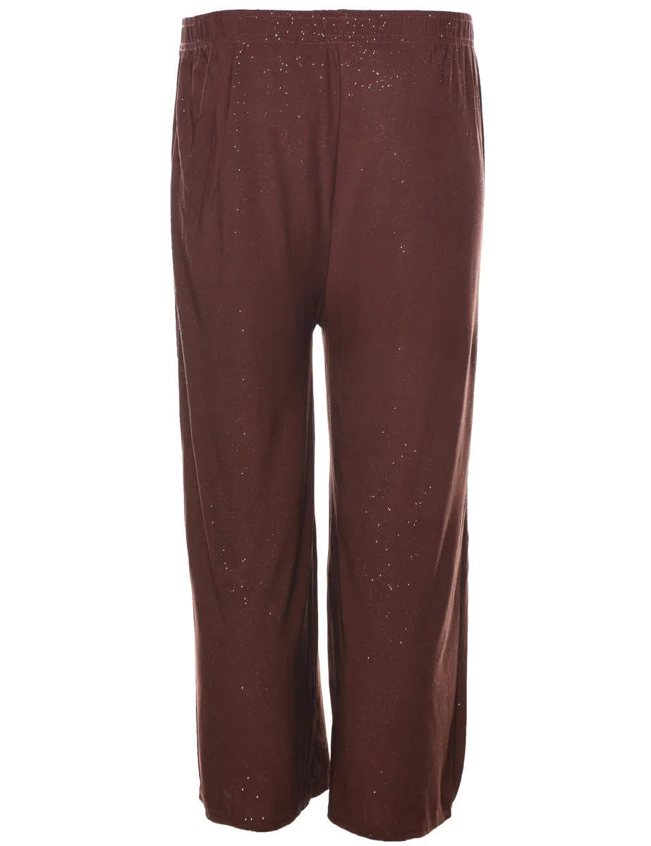 Dark Brown Trousers - W28 L22