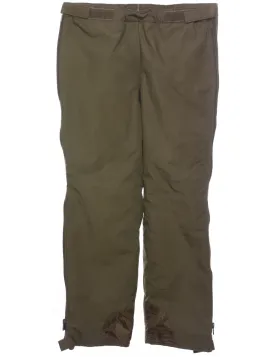 Dark Green Cargo Pants - W36 L30