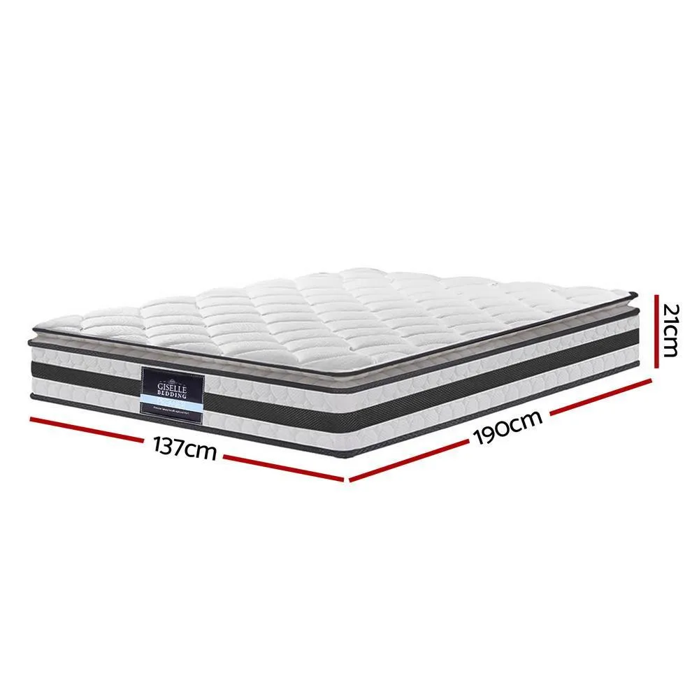 Double Package | Amor Bed Gold & Normay Series Pillow Top Mattress (Medium Firm)