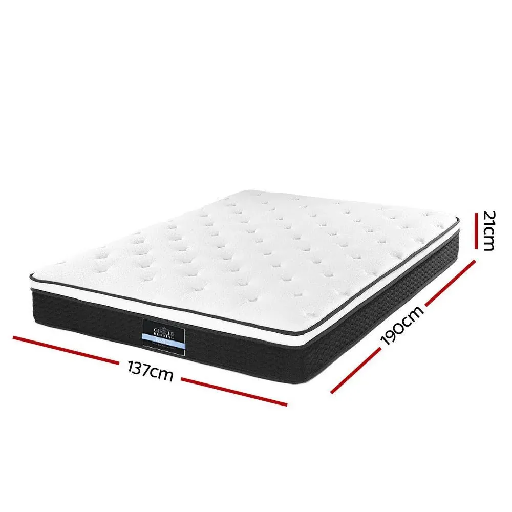 Double Package | Fion Boucle Storage Bed & Bonita Pillow Top Mattress (Medium Firm)