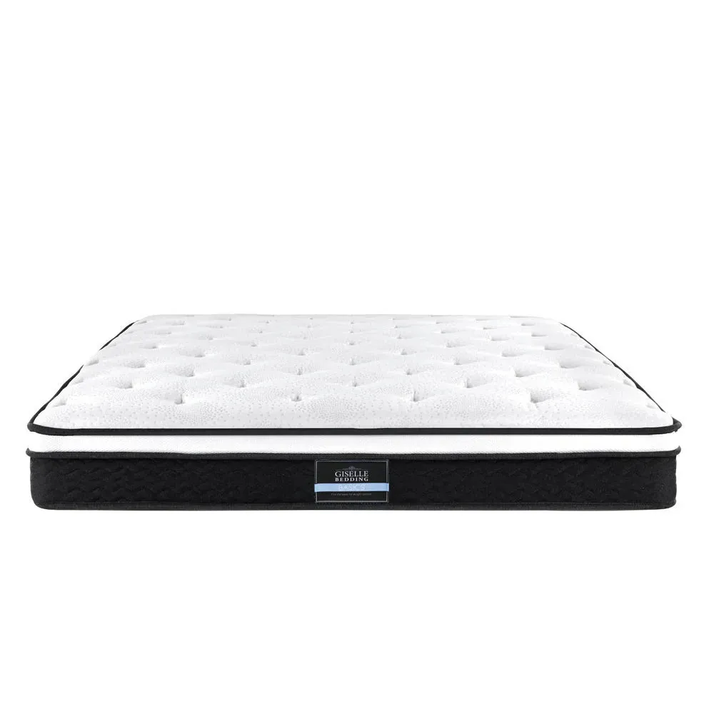 Double Package | Fion Boucle Storage Bed & Bonita Pillow Top Mattress (Medium Firm)