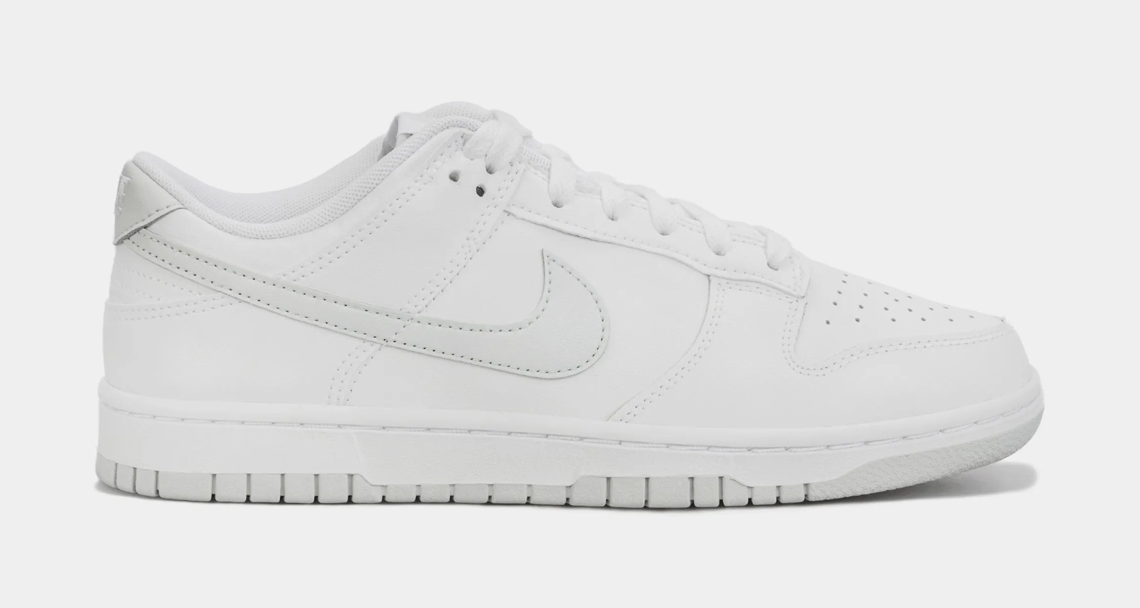 Dunk Low Mens Lifestyle Shoes (White/Pure Platinum)