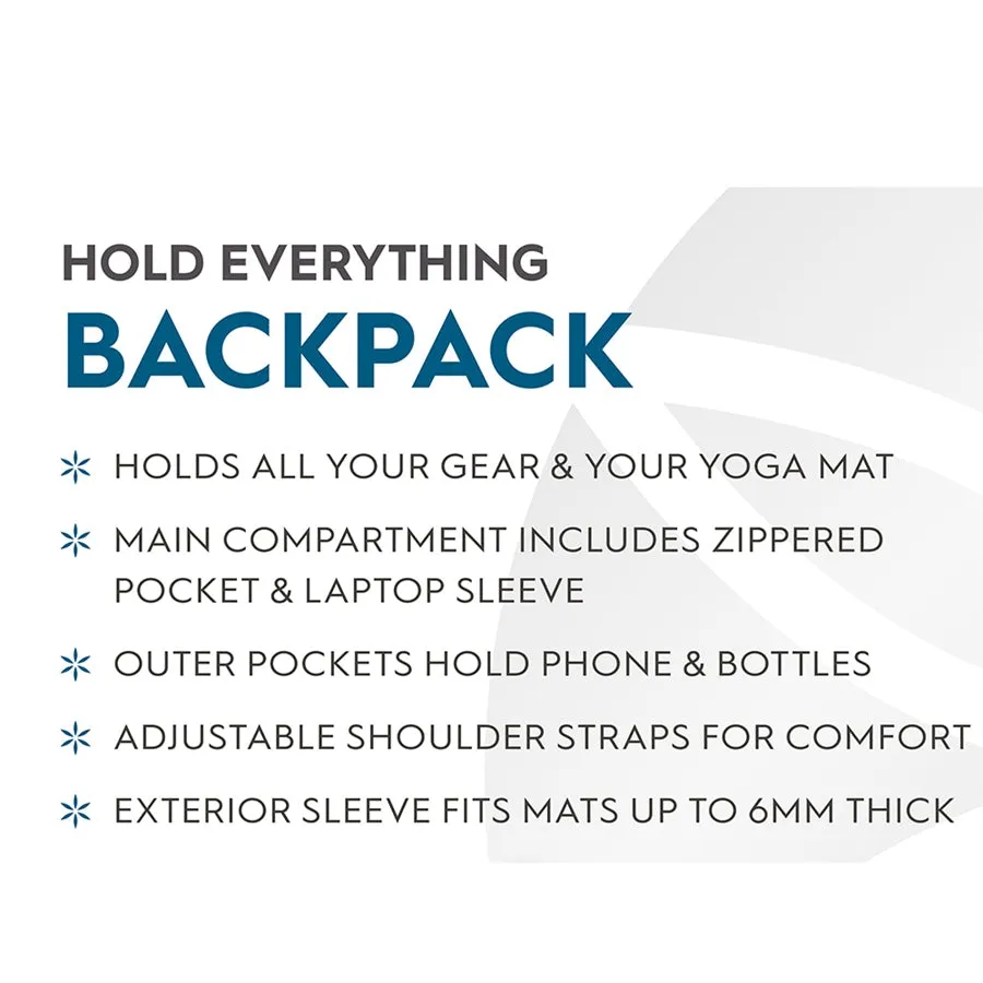 Gaiam Performance Everyday Yoga Backpack Bag