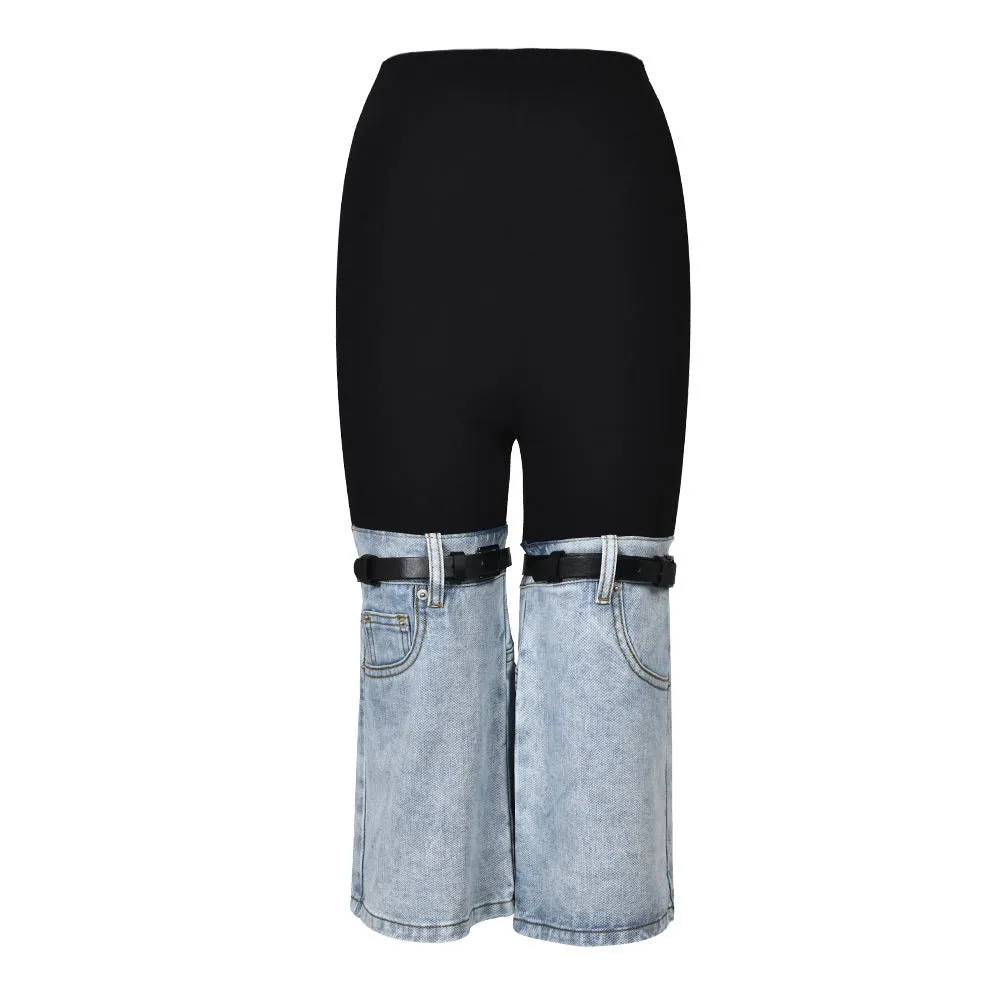 High Waist All-Match Straight pants