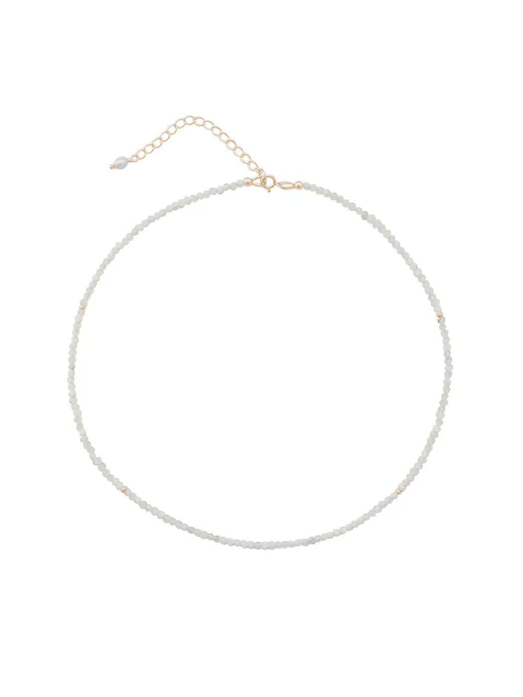 Ines Necklace - White