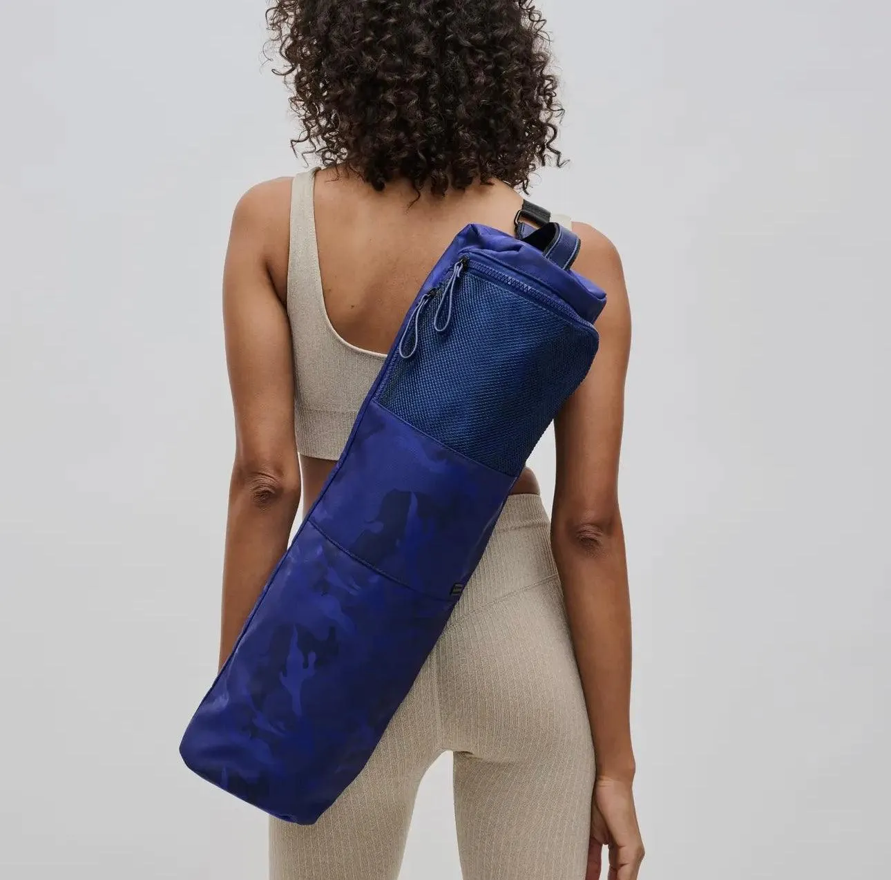 KARMA CAMO PRINT YOGA MAT BAG