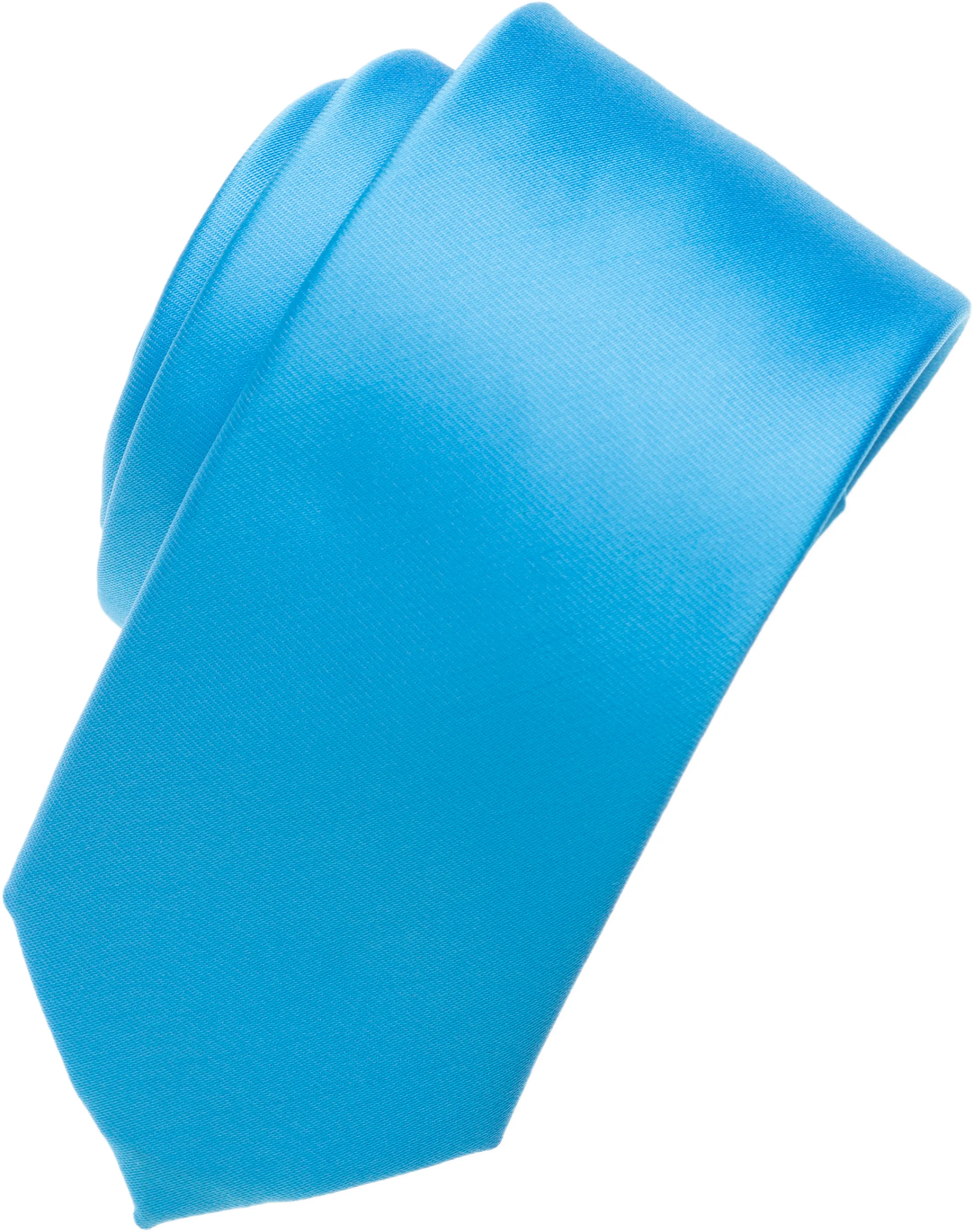 L. Blue Skinny Necktie