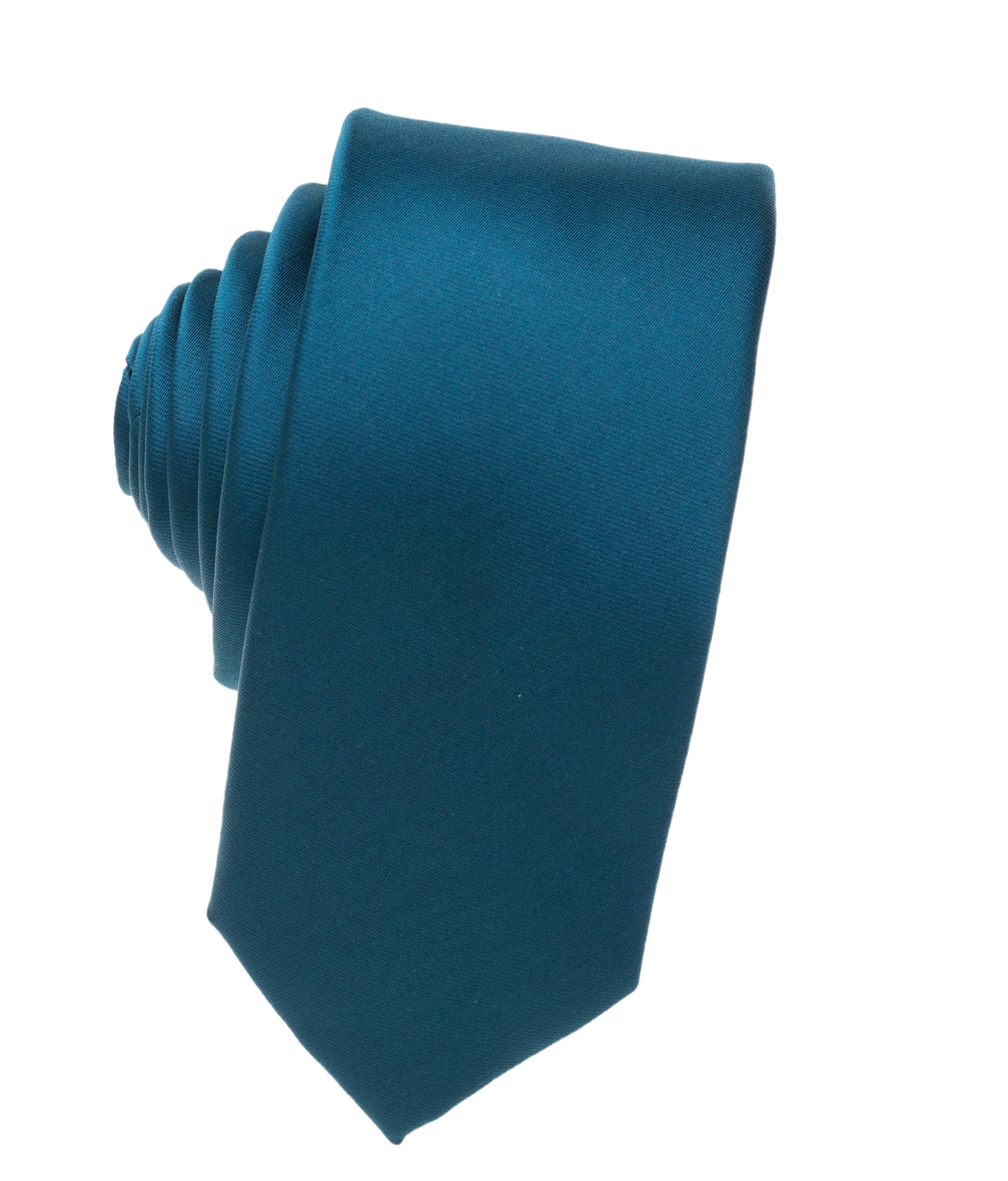 L. Blue Skinny Necktie