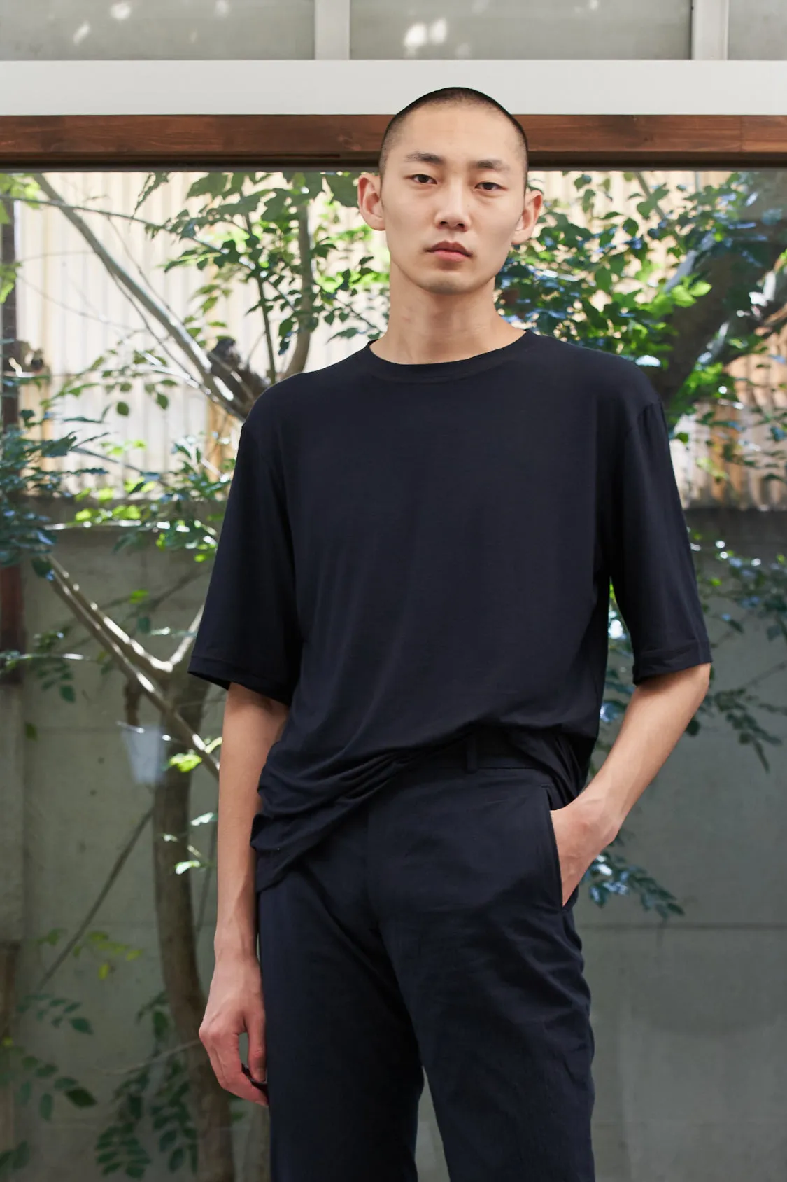 LEO T-shirt   TENCEL PANTS / SHOP THE LOOK