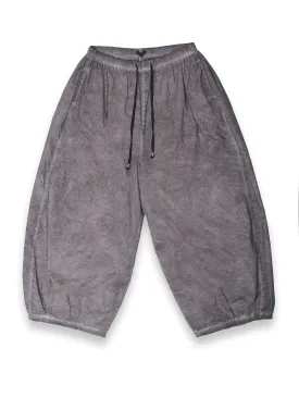 Light Grey Oversized Balloon Trousers