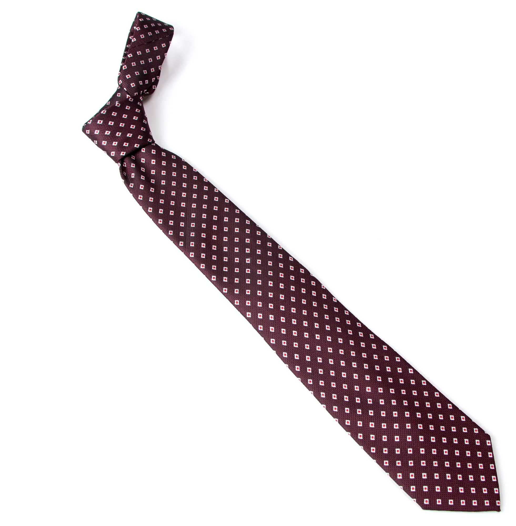 Men's Burgundy Necktie (Color 10)