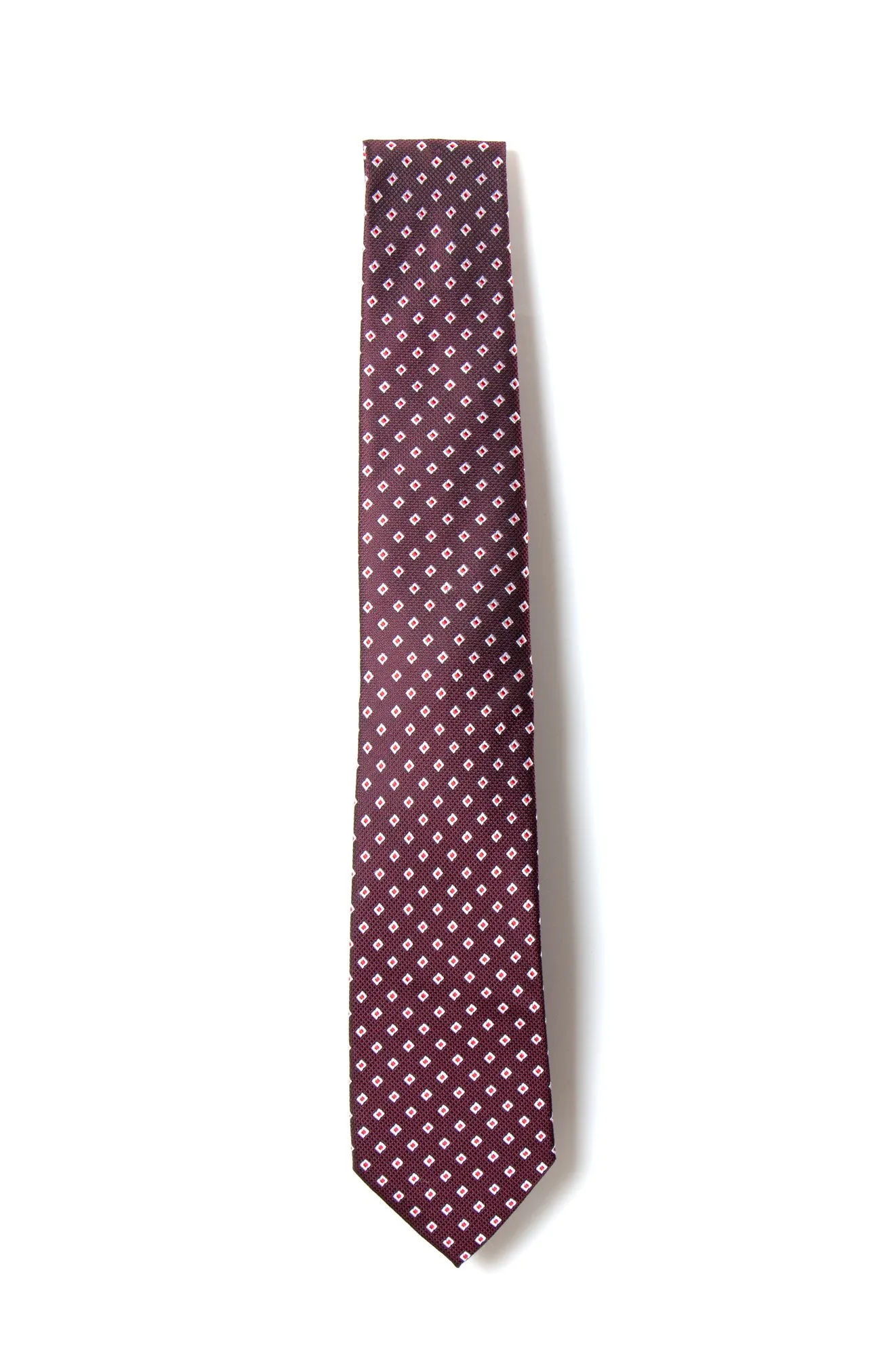 Men's Burgundy Necktie (Color 10)