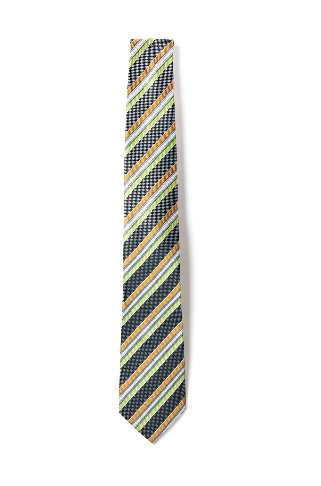 Men's Lime/Orange Necktie (Color 25)