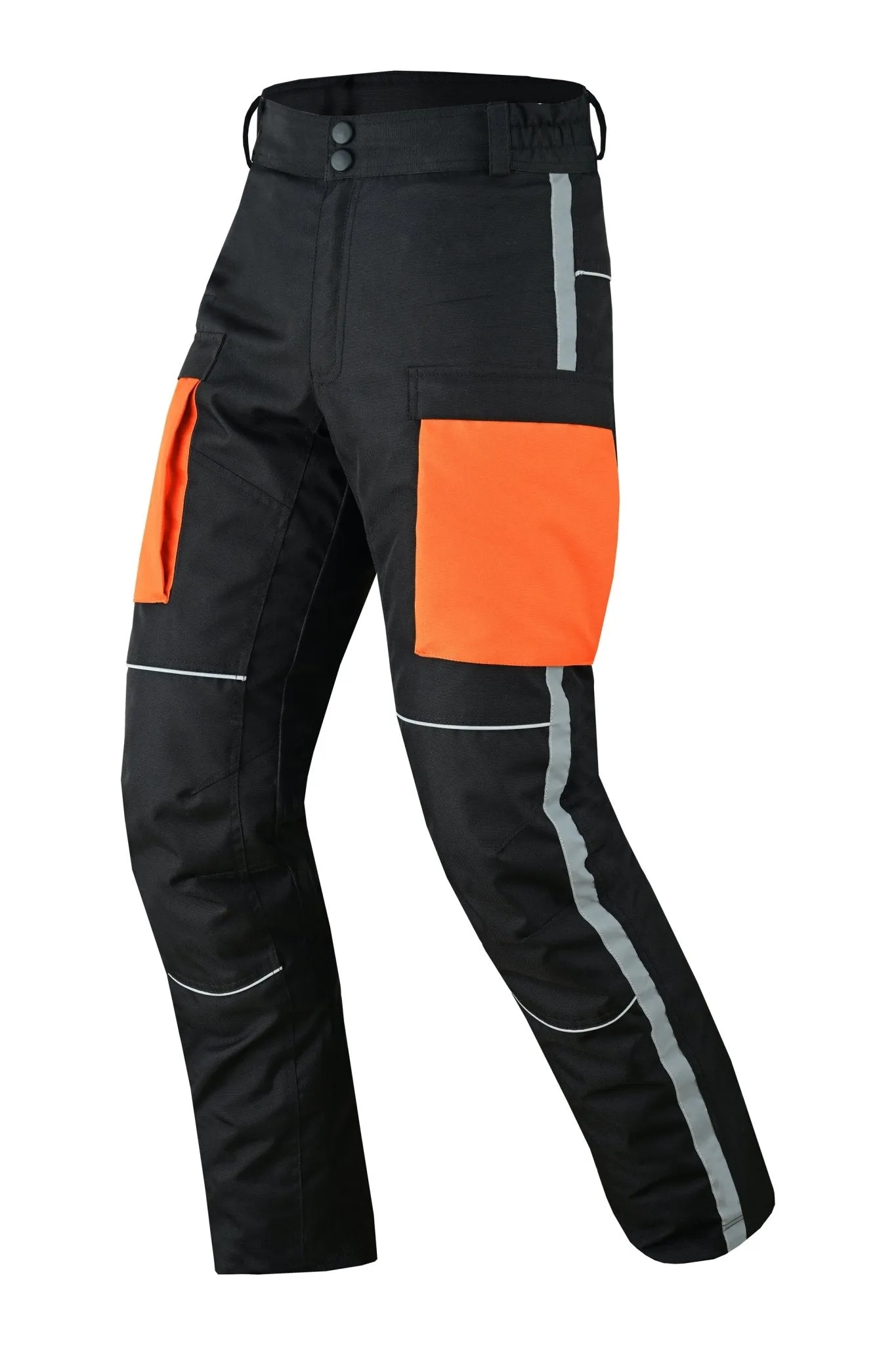 Mens Motorbike Waterproof Trousers Cordura Textile Motorcycle CE Armoured Pants