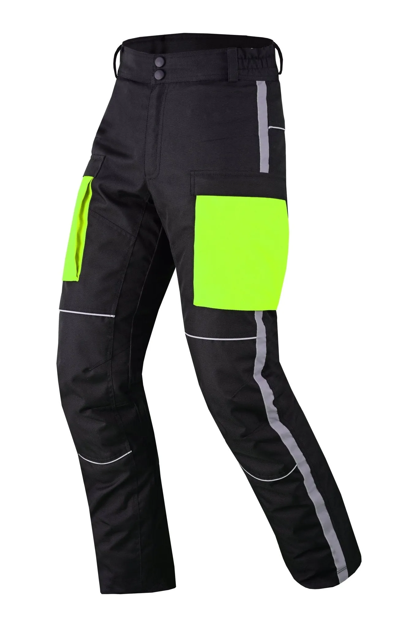 Mens Motorbike Waterproof Trousers Cordura Textile Motorcycle CE Armoured Pants