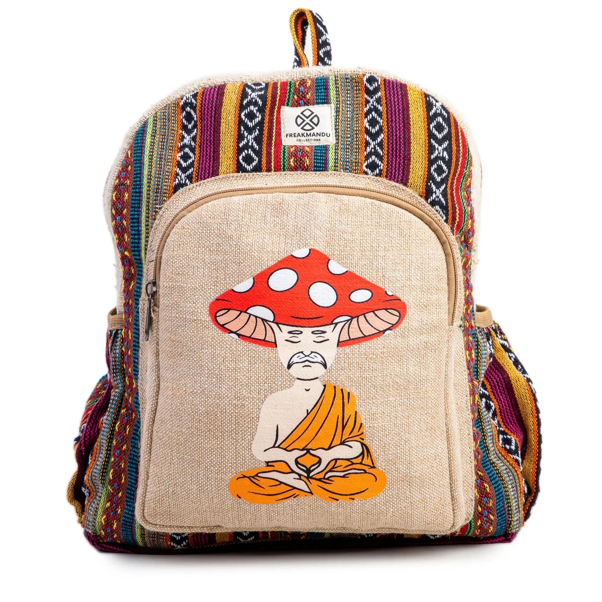 Nature-Inspired Yogi Bag: Mushroom Head Backpack