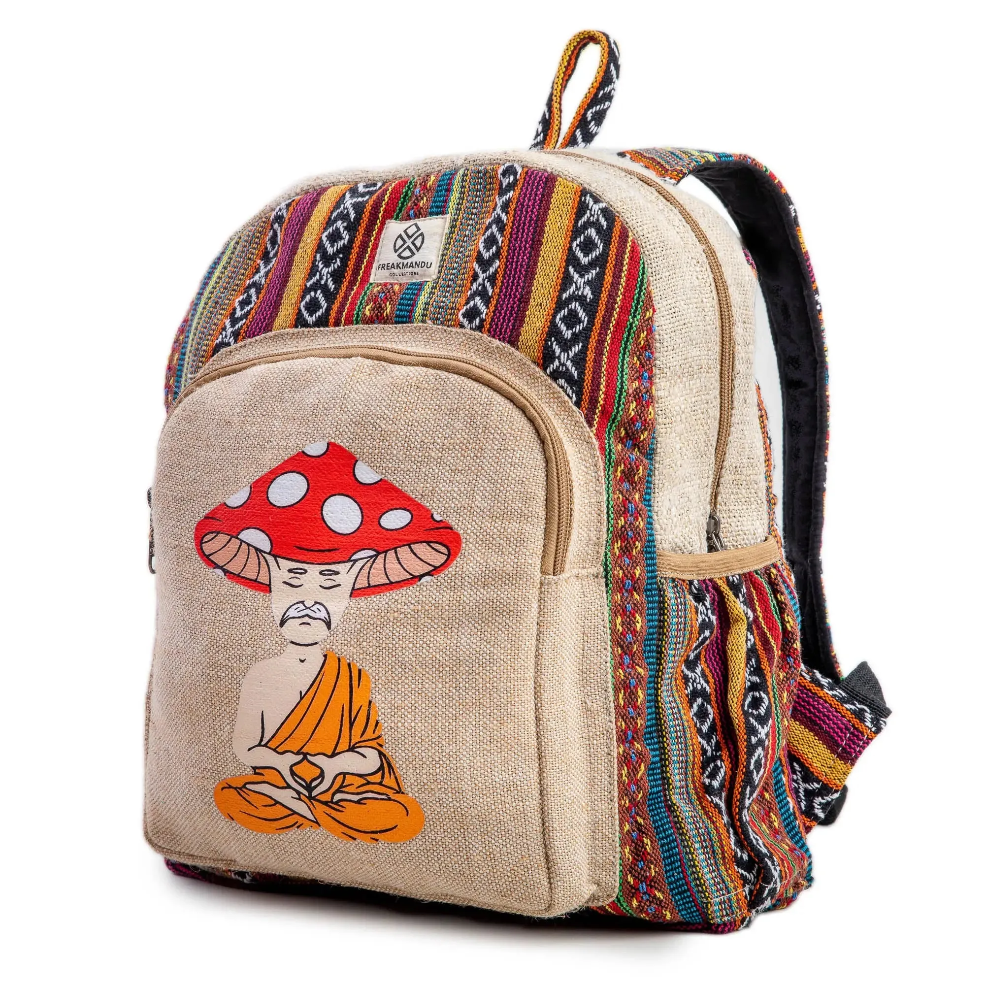 Nature-Inspired Yogi Bag: Mushroom Head Backpack