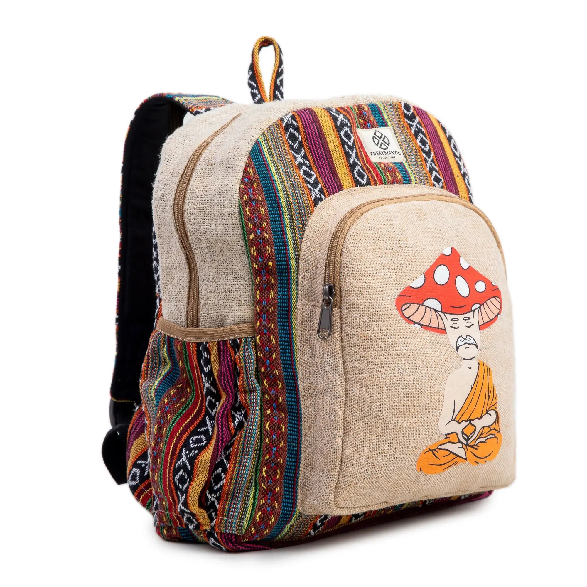 Nature-Inspired Yogi Bag: Mushroom Head Backpack