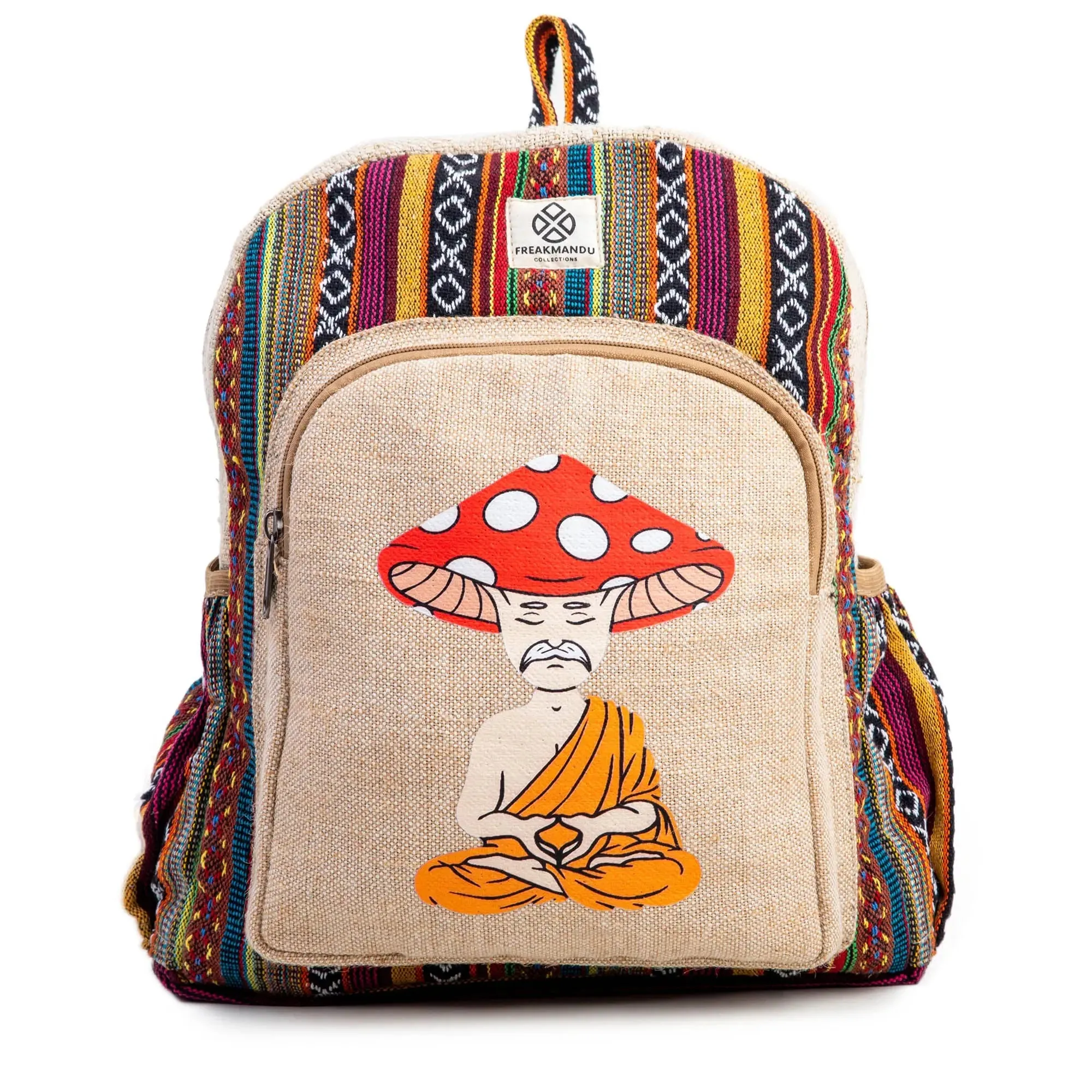 Nature-Inspired Yogi Bag: Mushroom Head Backpack