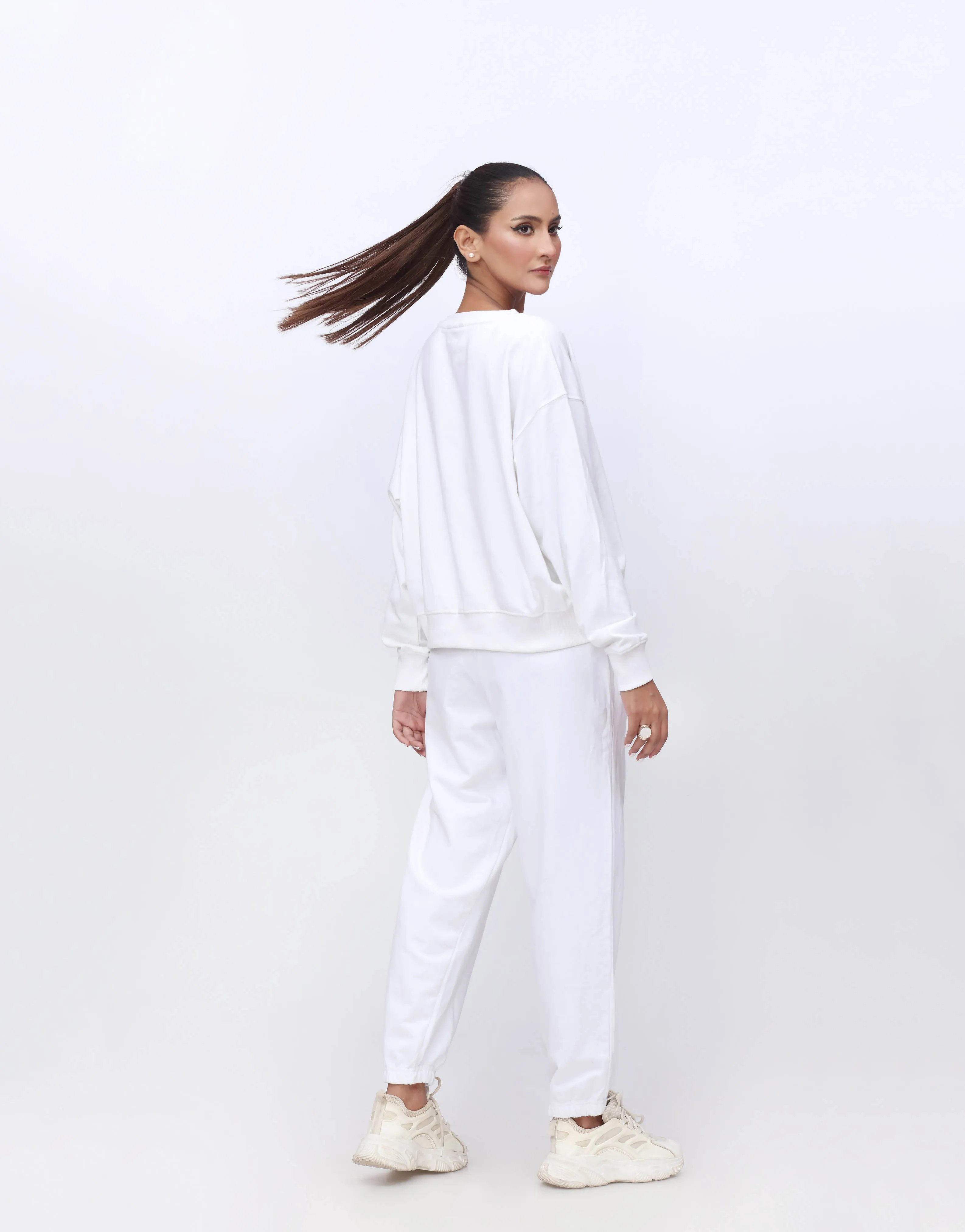 New Look Jogger Trouser-White