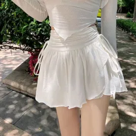 New Sexy Cute White Mini Skirt