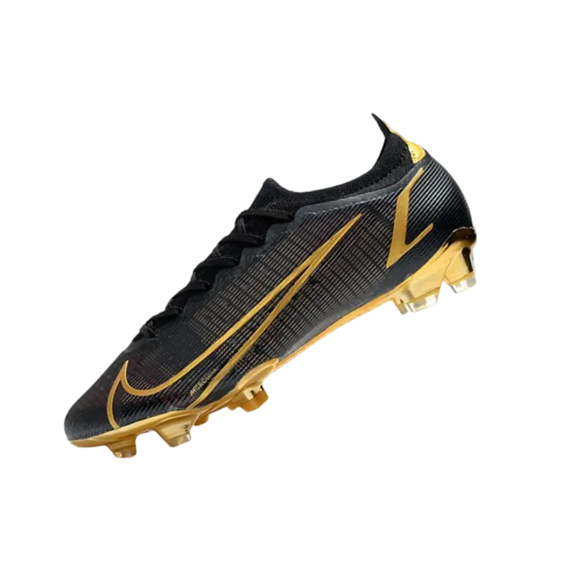 Nike Mercurial Vapor 14 Elite FG Black Gold - Goatkits Boots