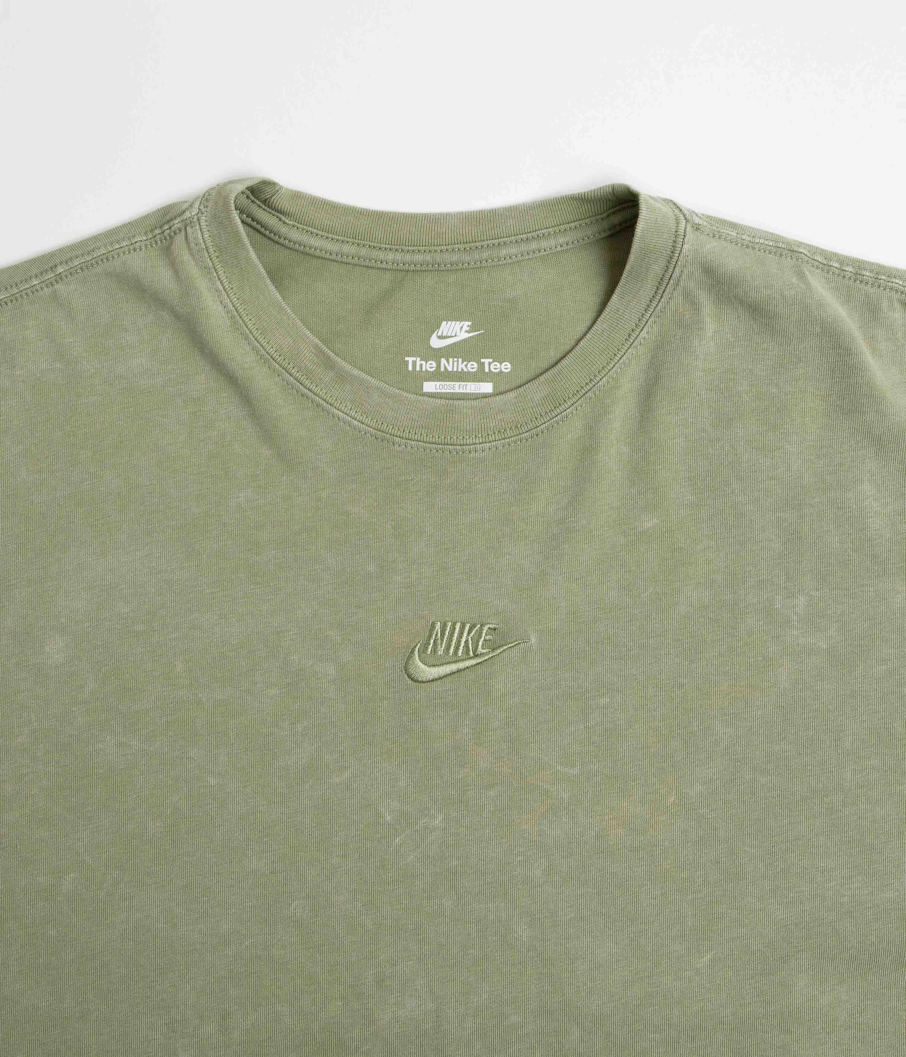 Nike Premium Essential Dye T-Shirt - Oil Green