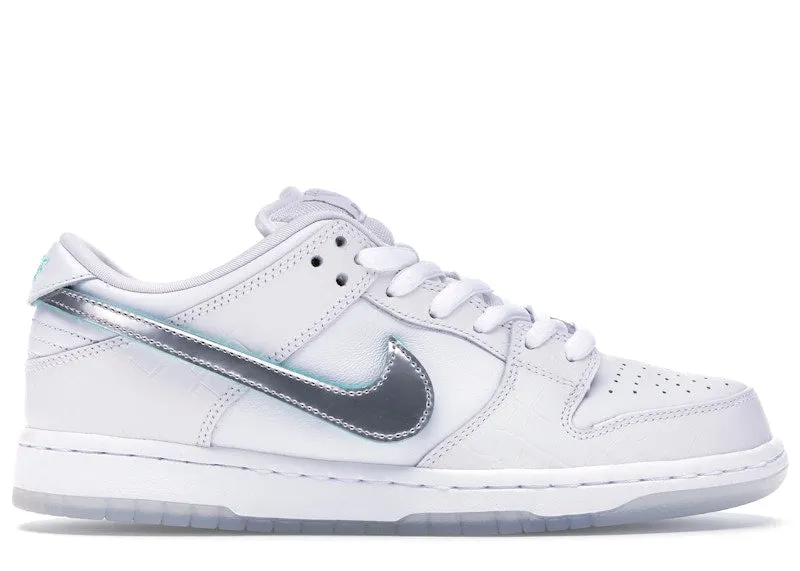 Nike Sb Dunk Low Diamond Supply Co. White Diamond