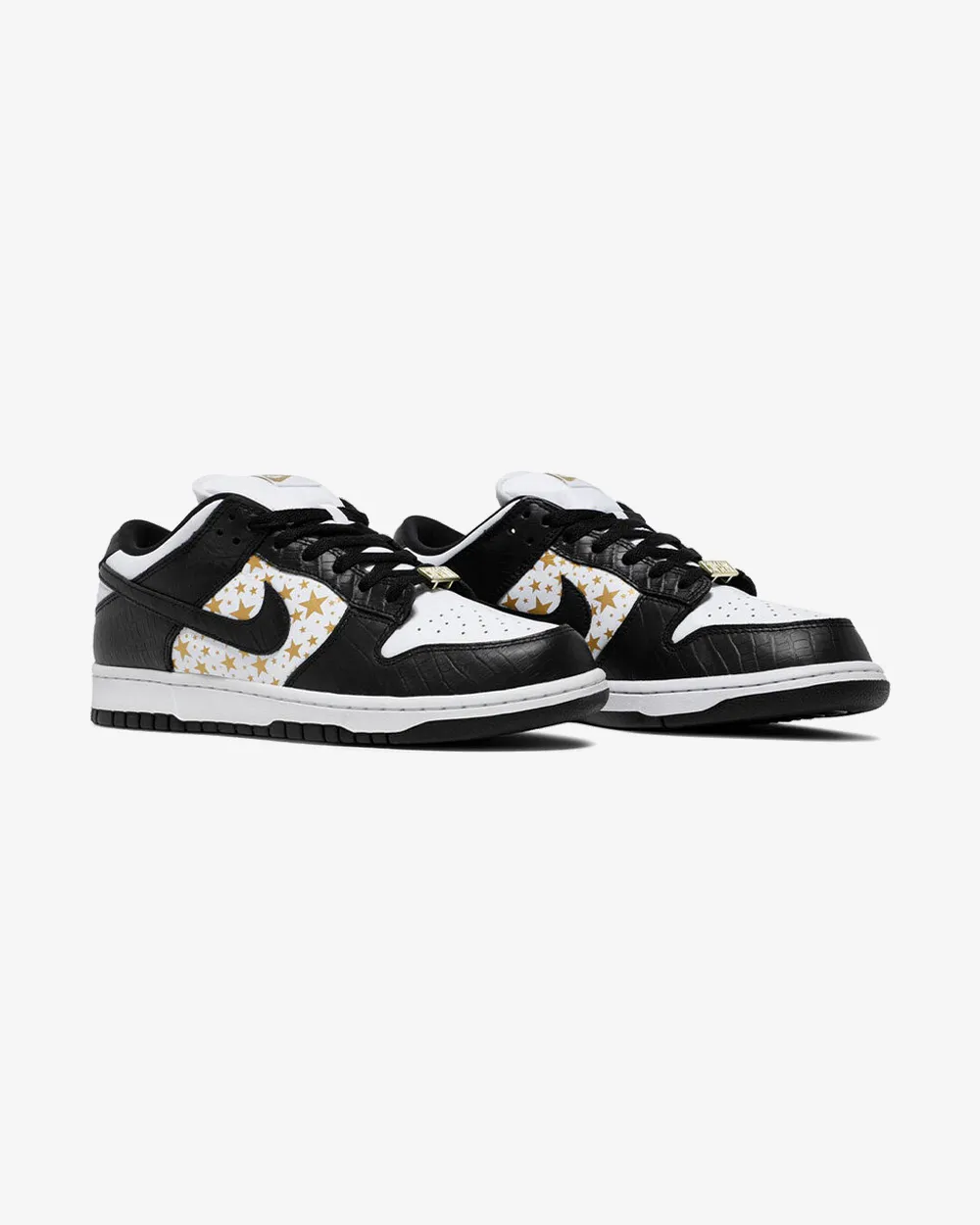 NIKE X SUPREME SB DUNK LOW STARS BLACK 2021 (NEW)