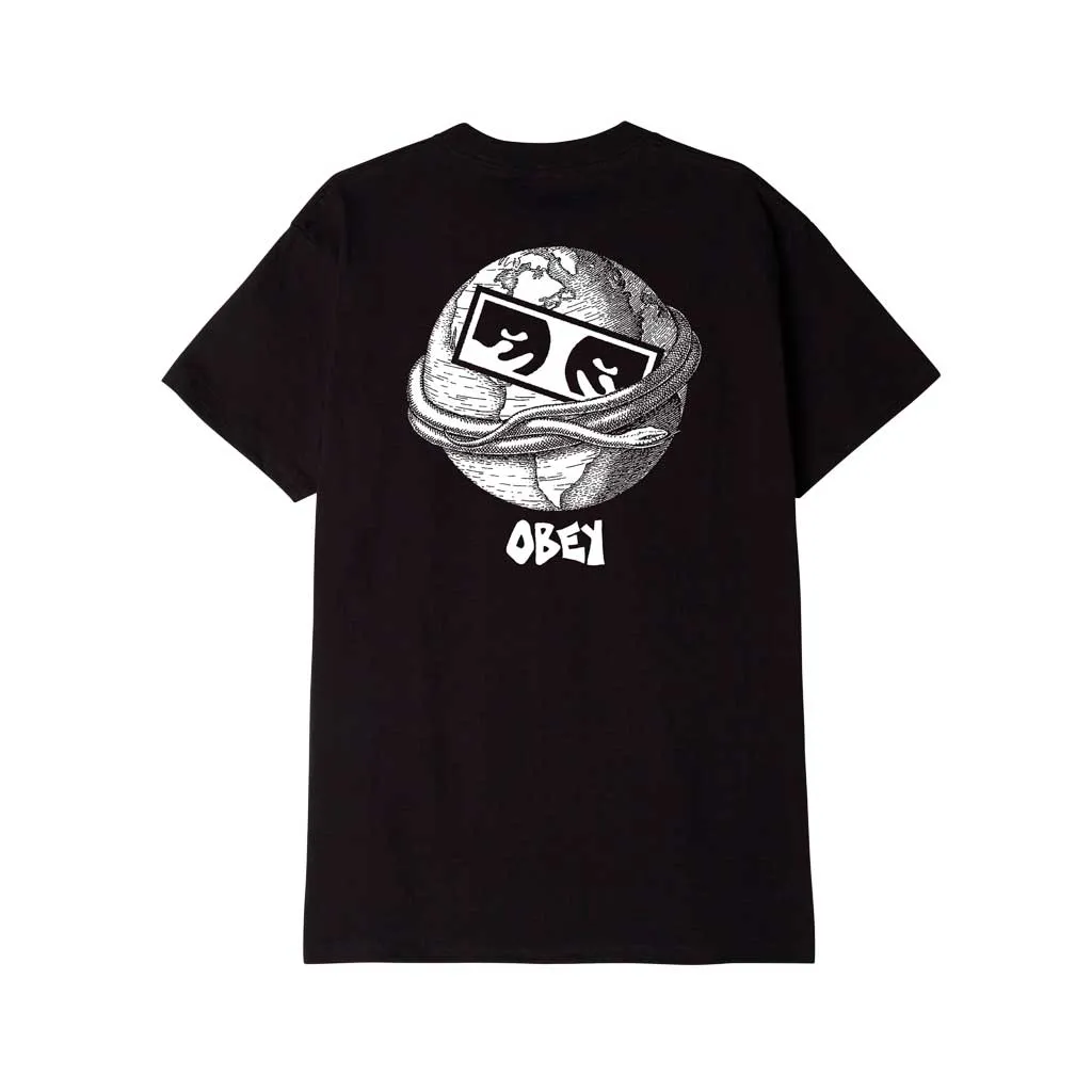 Obey Ouroboros Tee - Black