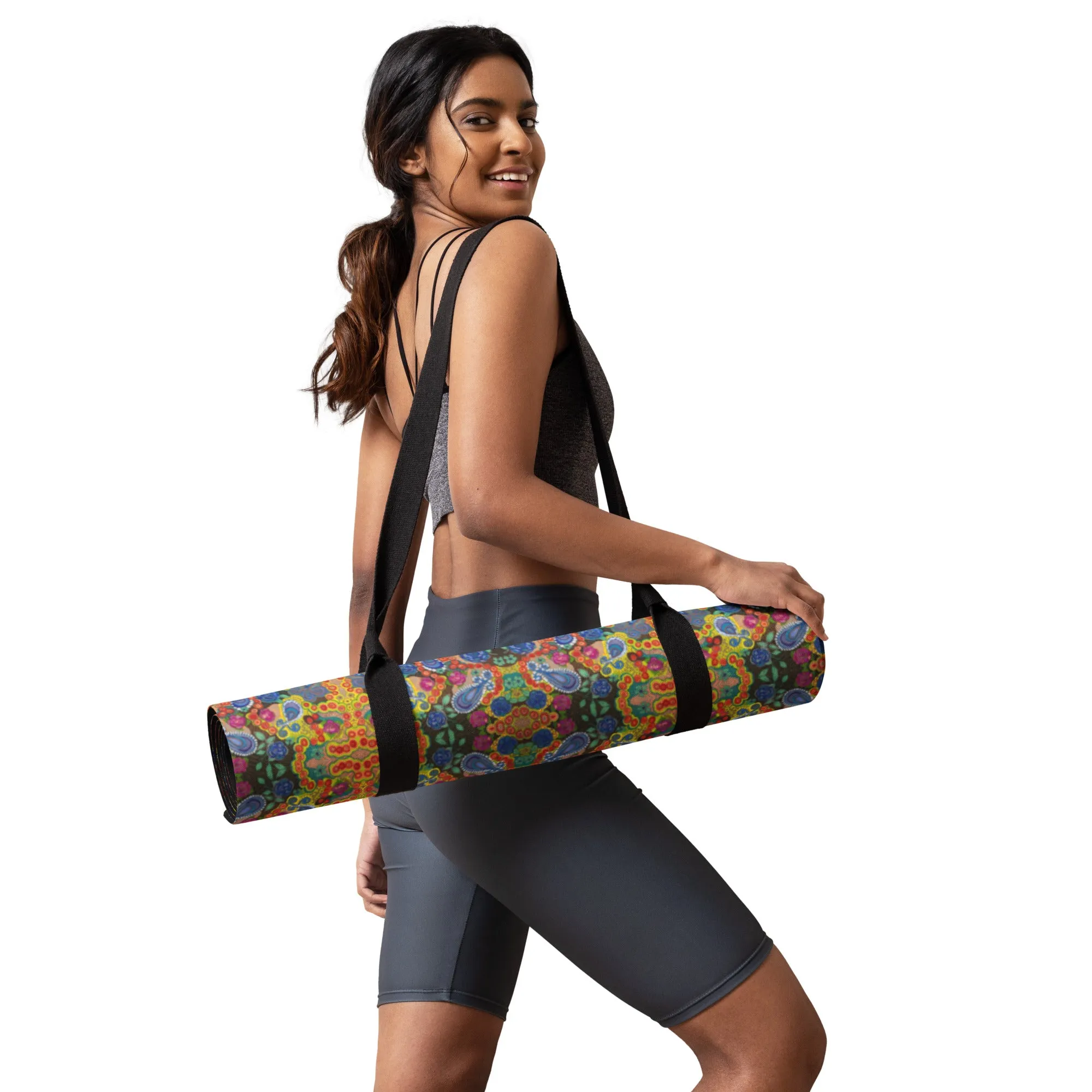 Paisley Bubble Brigade Yoga mat