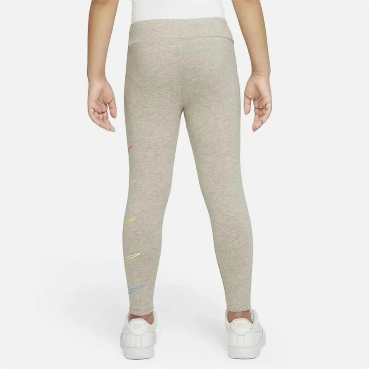 Pantalon legging Nike Retro Rewind Enfant Fille - Gris